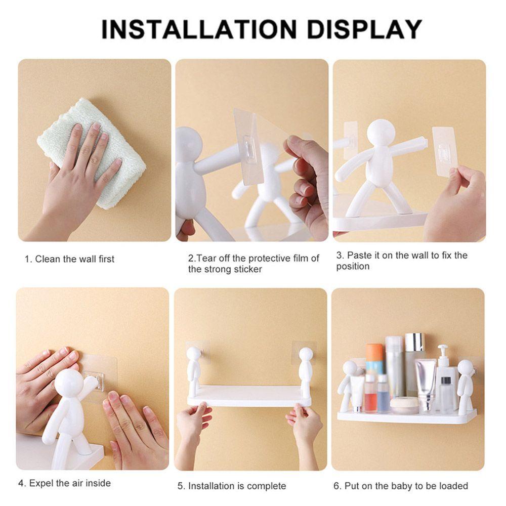 Populer Rak Penyimpanan Rumah Alat Penyimpanan Bantalan Beban Kuat Bebas Pukulan Bumbu Dapur Toples Organizer