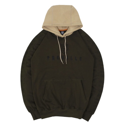 Jaket Sweater Hoodie PREVILLE COMBI SIDE HAND – Fashion Trendy Casual Unisex Good Brand Quality 99% Realpict
