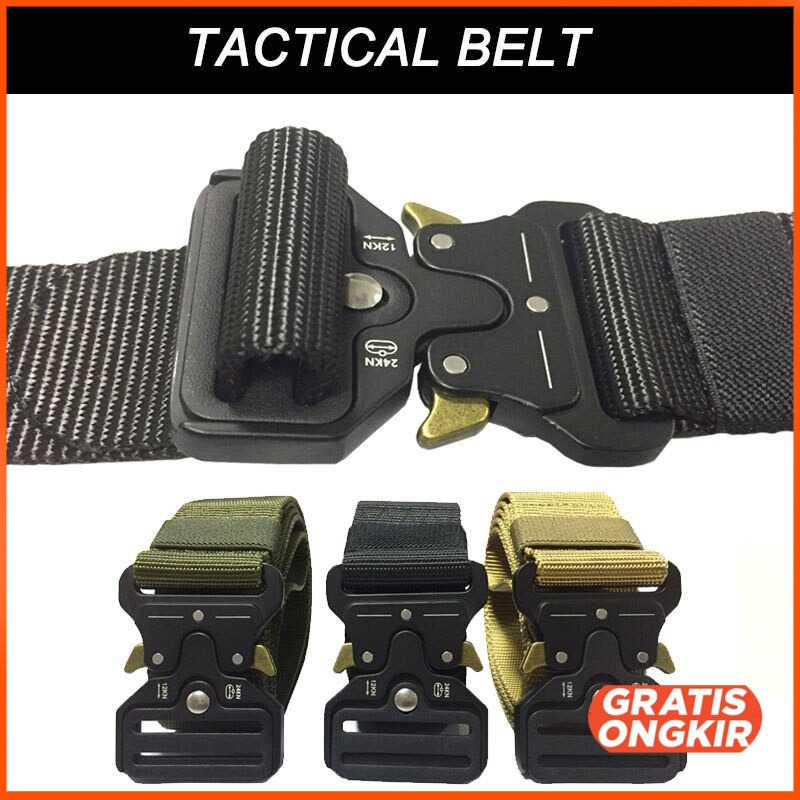 Tali Ikat Pinggang Nylon Army Military Tactical 125 cm - 9818