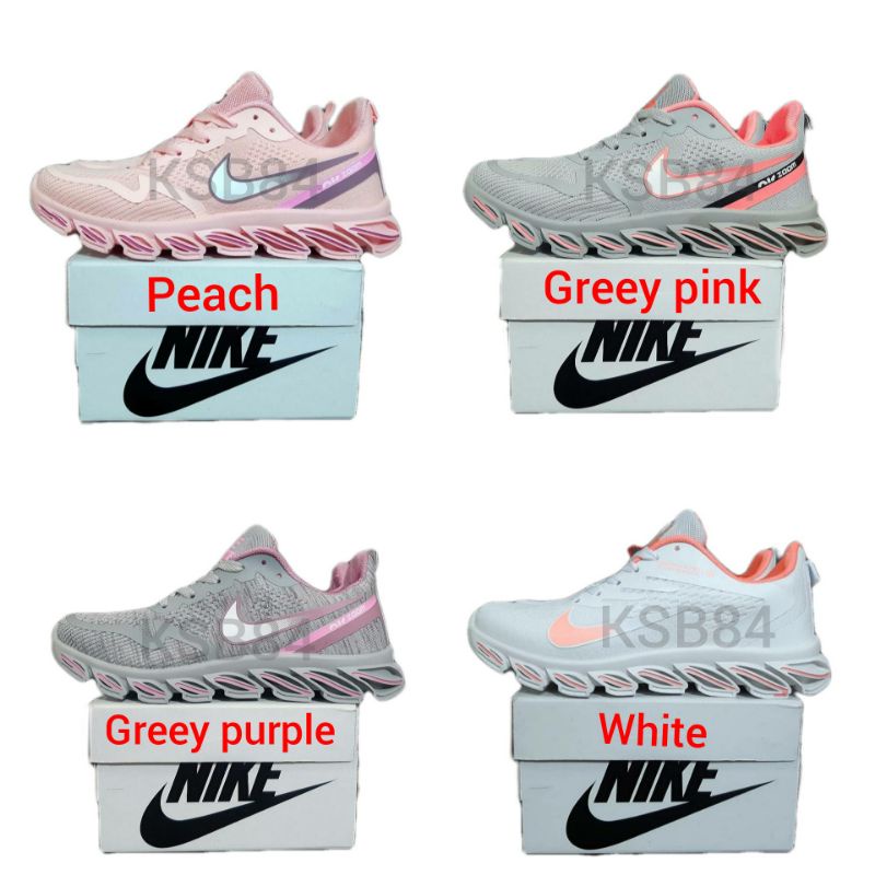 sepatu sneakers kasual wanita nike air zoom original premium  import/sepatu sport wanita olahraga/jo