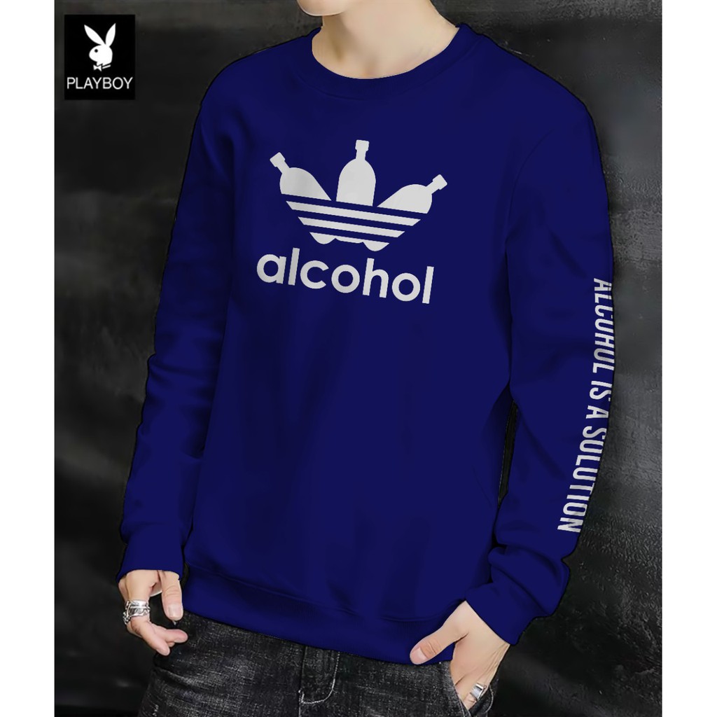 Sweater Pria / Baju Pria / Sweter Diskon / Sweater Alcohol