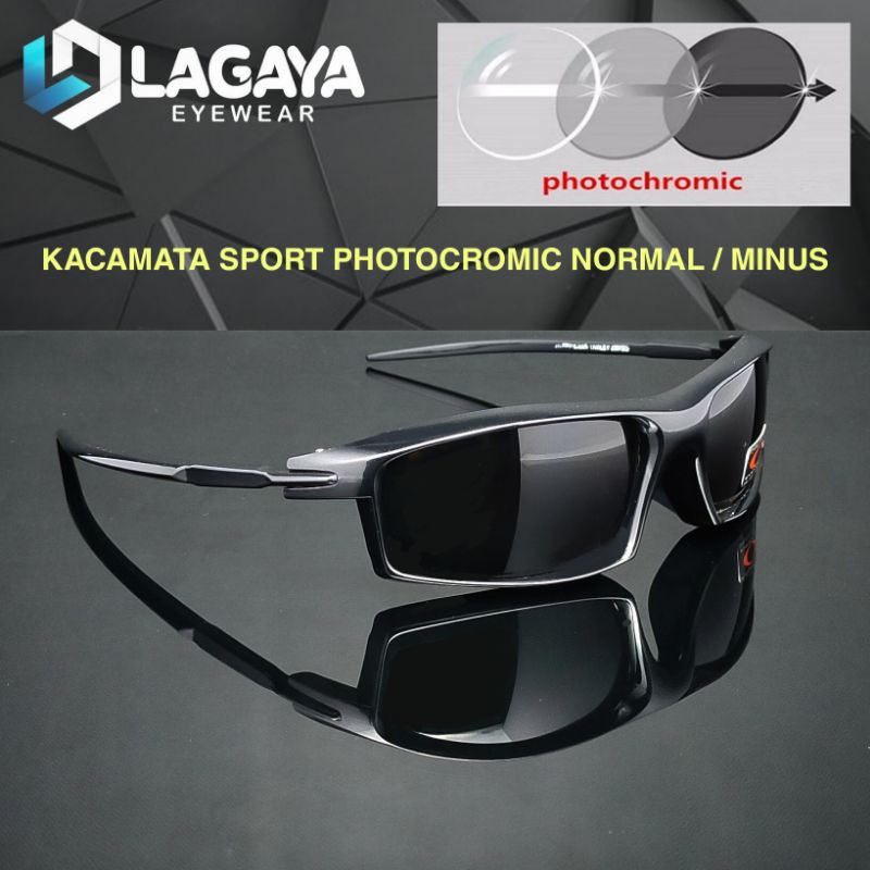 KACAMATA PHOTOCROMIC SPORT MINUS NORMAL TERBARU BERKENDARA OLAHRAGA BERSEPEDA / IIIII / OK 3001