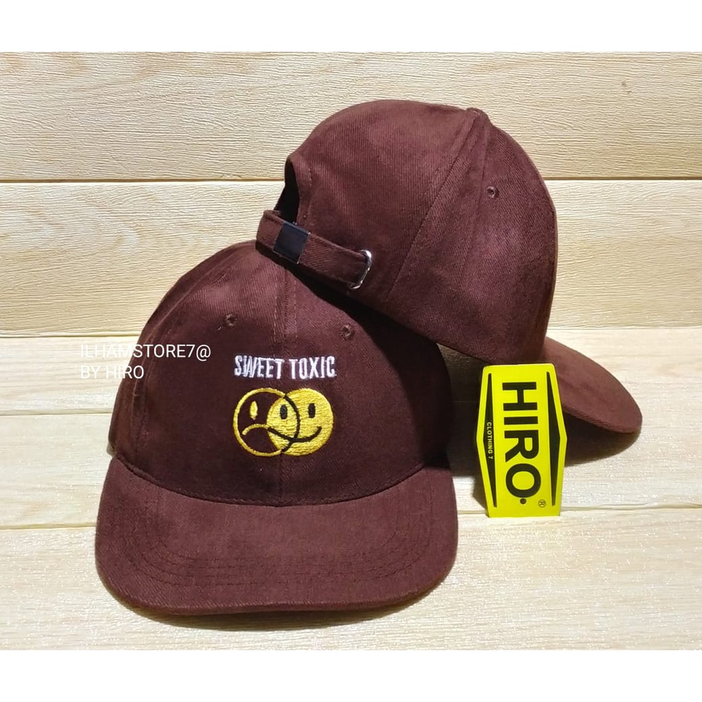 (COD)Topi Snapback Bordir Emogie New Model/Topi Hiro Keren/Topi Distro Terlaris