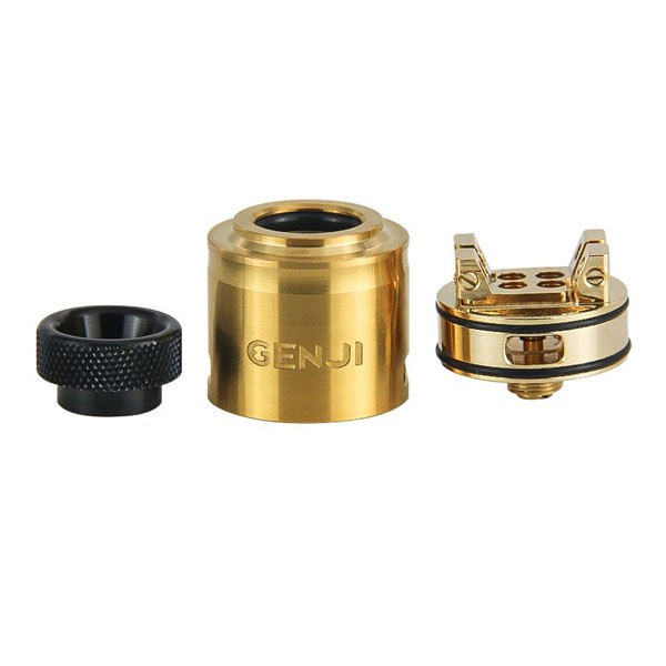 Genji 24 RDA Atomizer - GOLD [Authentic] KlikVapeBandung