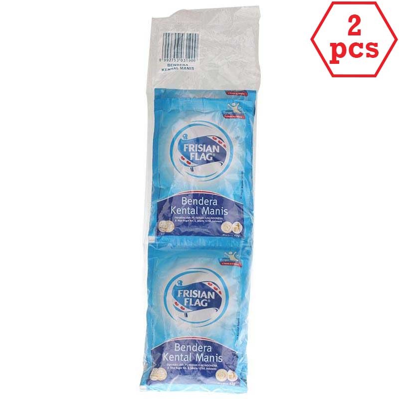 

FRISIAN FLAG Kental Manis Putih Sachet 6x40g - 2pcs