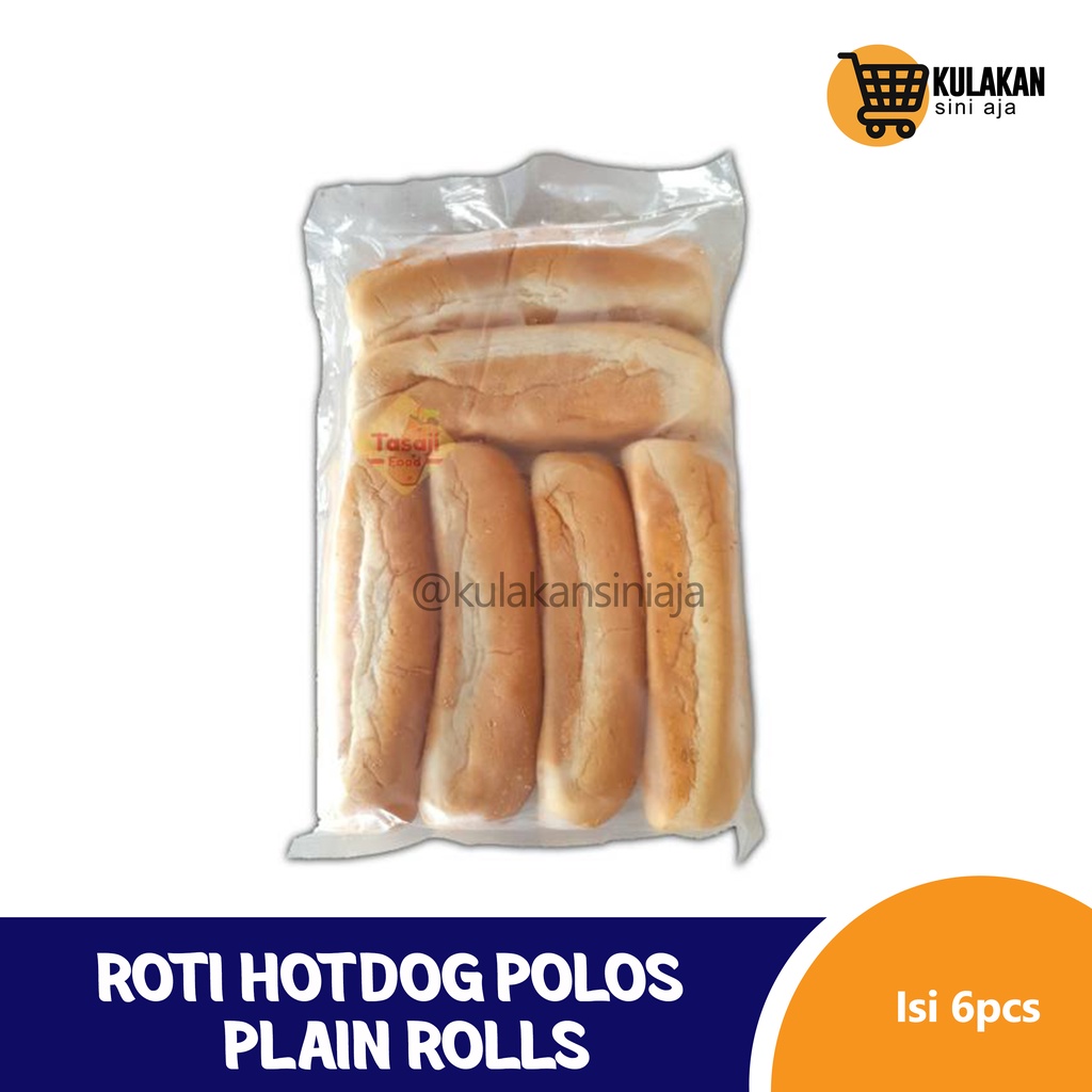 

Bernardi Roti Hotdog Polos / Plain Rolls