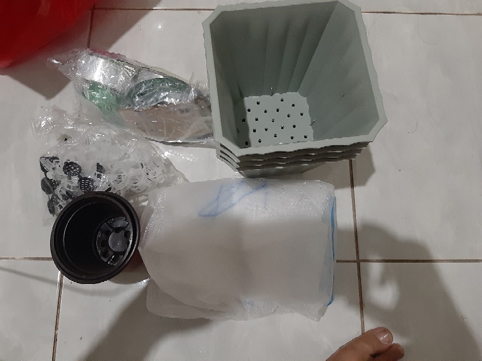 Insect Net Putih ( Jaring Serangga ) Swallow - Per 1 Meter