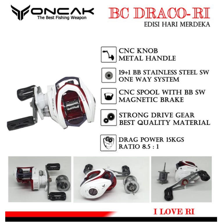 reel oncak draco RI