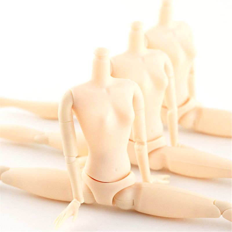 Mary 12inch DIY Untuk Kit Boneka Mainan Figure Joint Nude Untuk Bagian Tubuh Boneka Komunikasi Populer