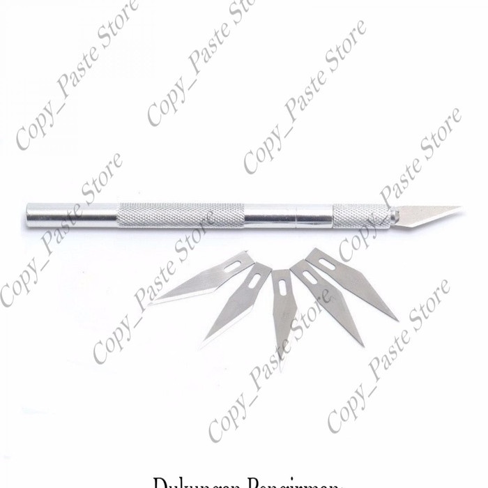 

UKIR-ALAT- CRAFTING ART KNIFE SET PISAU UKIR SENI - BUAH 5 IN 1 -ALAT-UKIR.