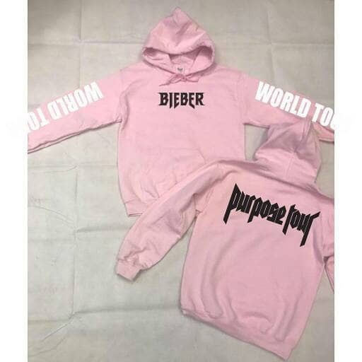 NEW  HOODIE BIEBER PURPOSE TOUR 
