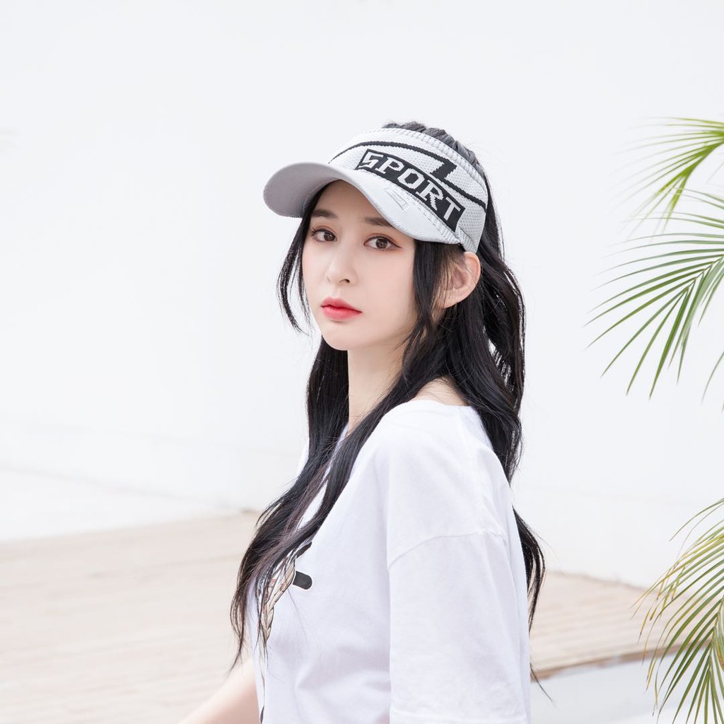 Topi Baseball Sport Gaya Korea Untuk Pria / Wanita Korean Baseball Cap Sports Unisex Pelindung UV