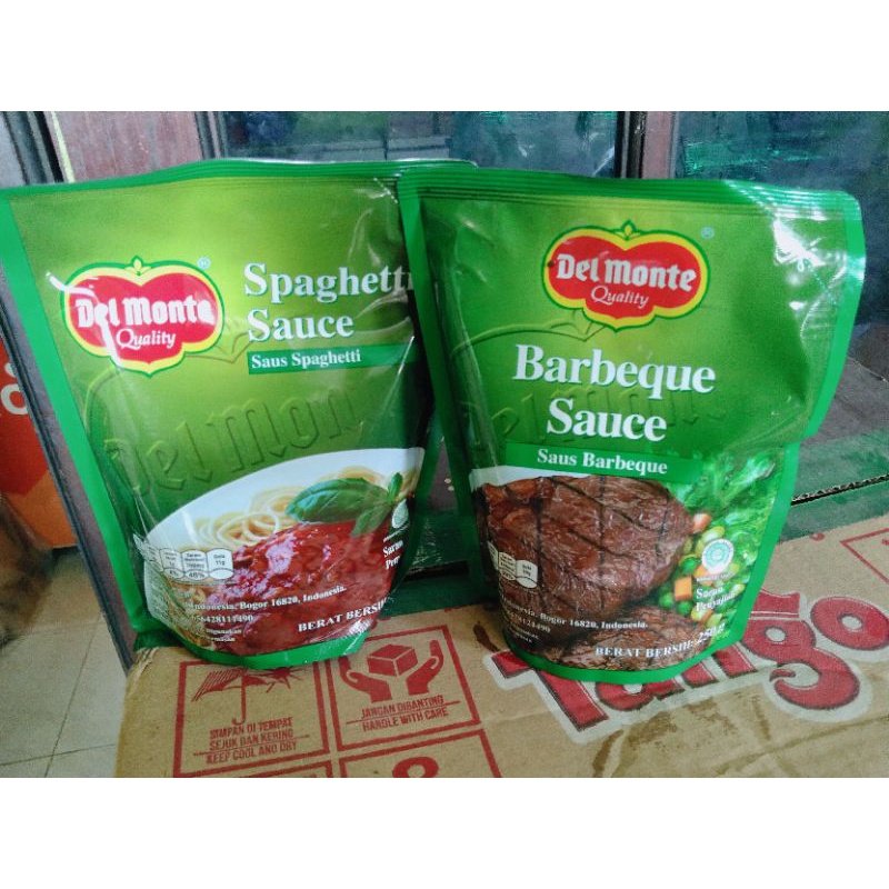 

Saos spaghetti atau barbeque delmonte 250g