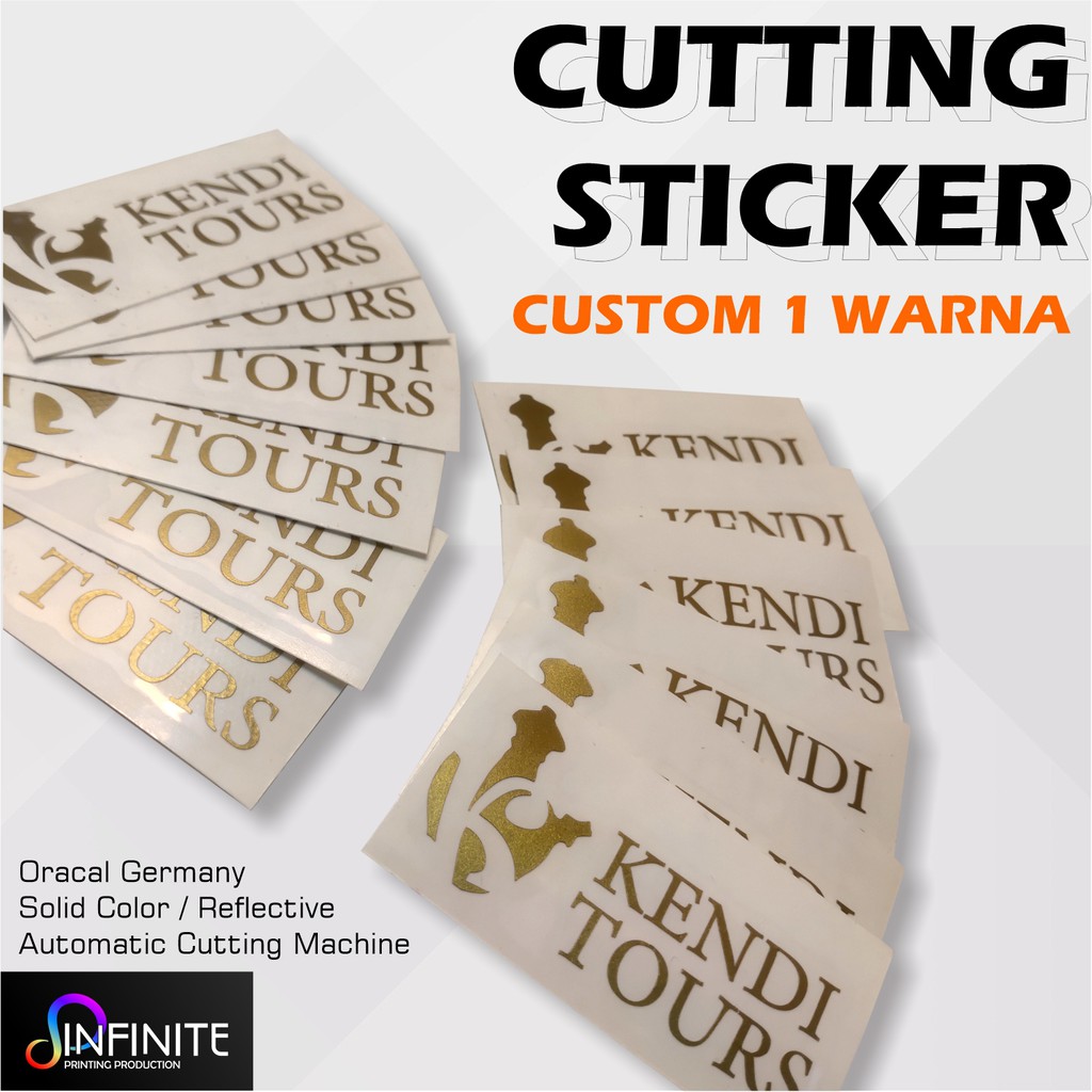 

Buat Cutting Sticker Design Sendiri Bebas - 1 Warna