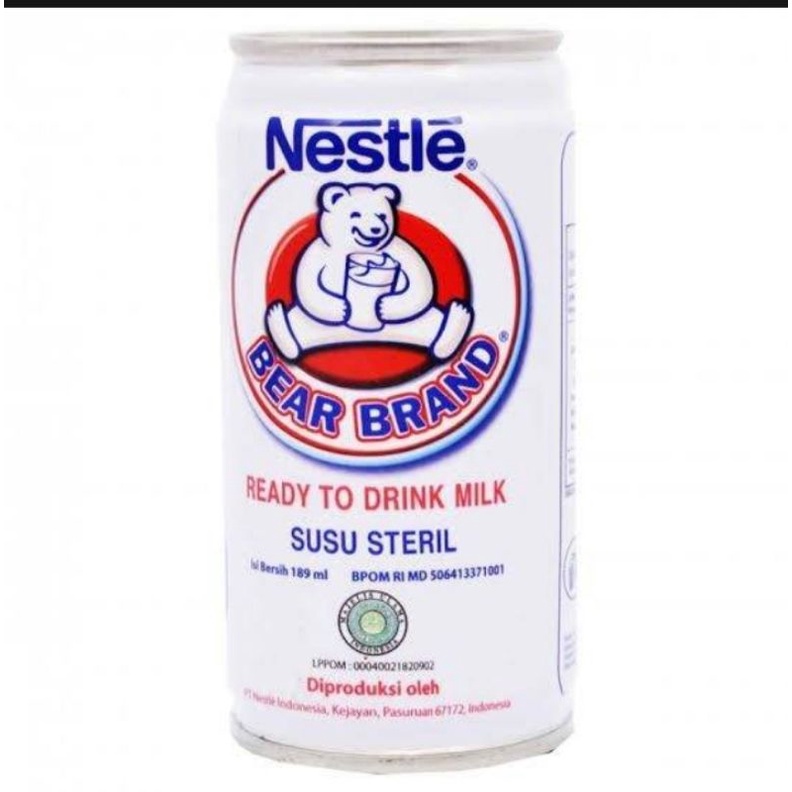 

NESTLE BEAR BRAND susu sapi steril 189ml (1 Pcs)