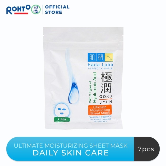 Hada Labo Gokujyun Ultimate Moisturizing Sheet Mask bpom