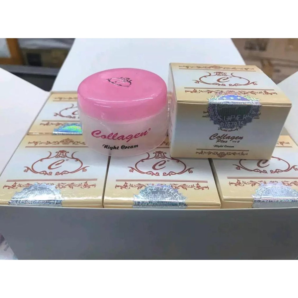 [ BPOM ]Cream malam collagen original 100% asli - Night cream original