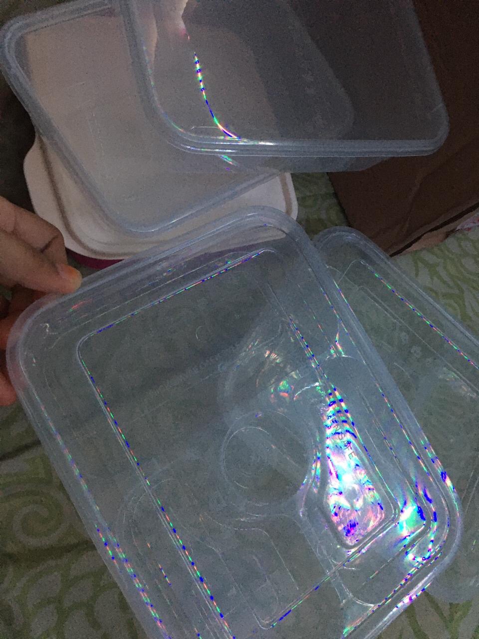 Kotak Makan Plastik / Thinwall / Food Container - Kotak 1000ml