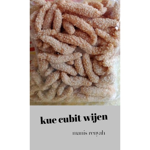 

KUE CUBIT WIJEN/MAKANAN KHAS BANYUMAS/HARGA TERJANGKAU