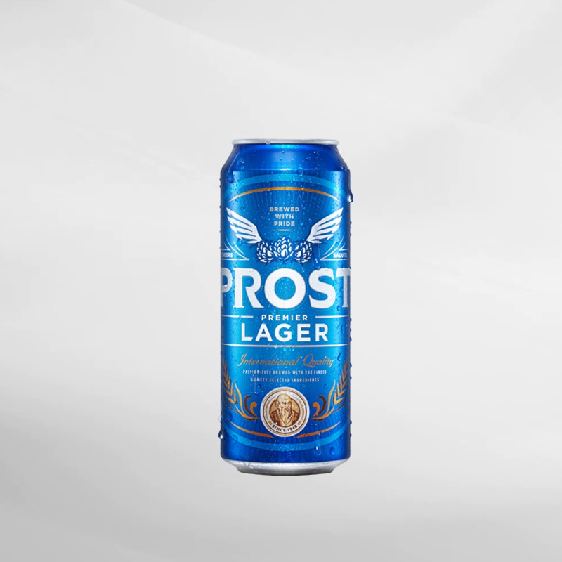 Prost Lager Can 500ml ( Original &amp; Resmi By Vinyard )