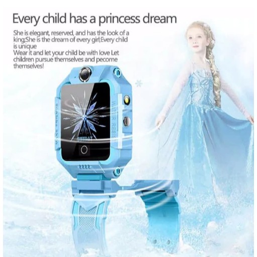 READY Jam Tangan IMO z6 FROZEN Flip Dual Camera Anti Air Bisa Mandi Charger Magnet Frozen Non IMEI