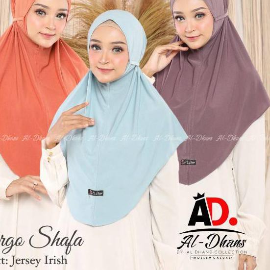 Lagi Trend ♚ HIJAB INSTAN BERGO SHAFA ORI BY AL DHANS