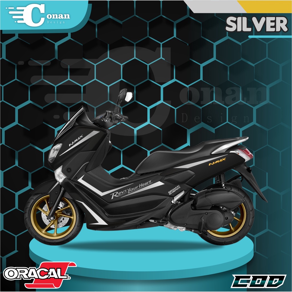 Aksesoris Motor Nmax Cutting Sticker Nmax Stiker Motor Nmax Striping Nmax 2019 All Nmax - NMxGS29