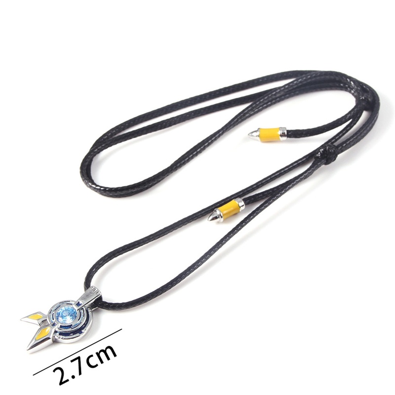 Kalung Desain Anime NO GAME NO LIFE ZERO Stephanie Dola Jibril Shuvi Dora Luminous Untuk Pria Dan Wanita