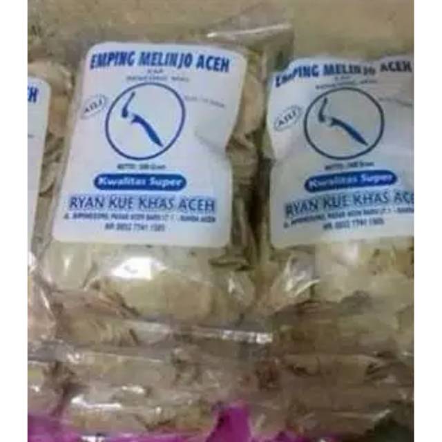 

EMPING MELINJO ACEH MENTAH 500gr KUALITAS SUPER (tipis) grade 1 Gratis burble wrap dan kardus.