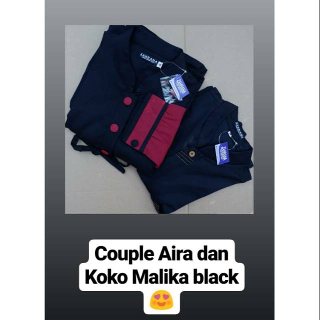 Couple Gamis AIRA & Koko Malika Niagara By Zahrana