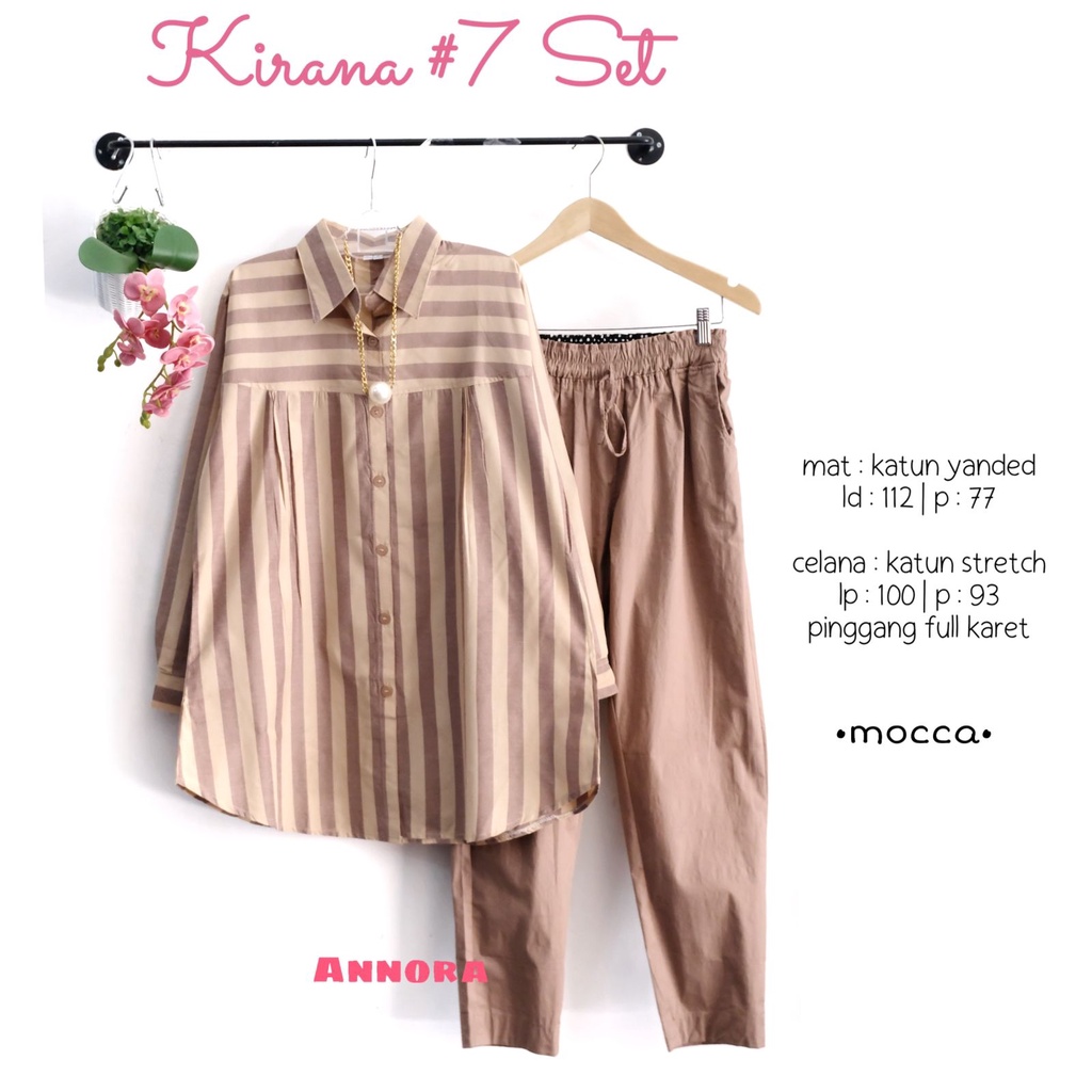 SETELAN WANITA KIRANA SET BY ANNORA