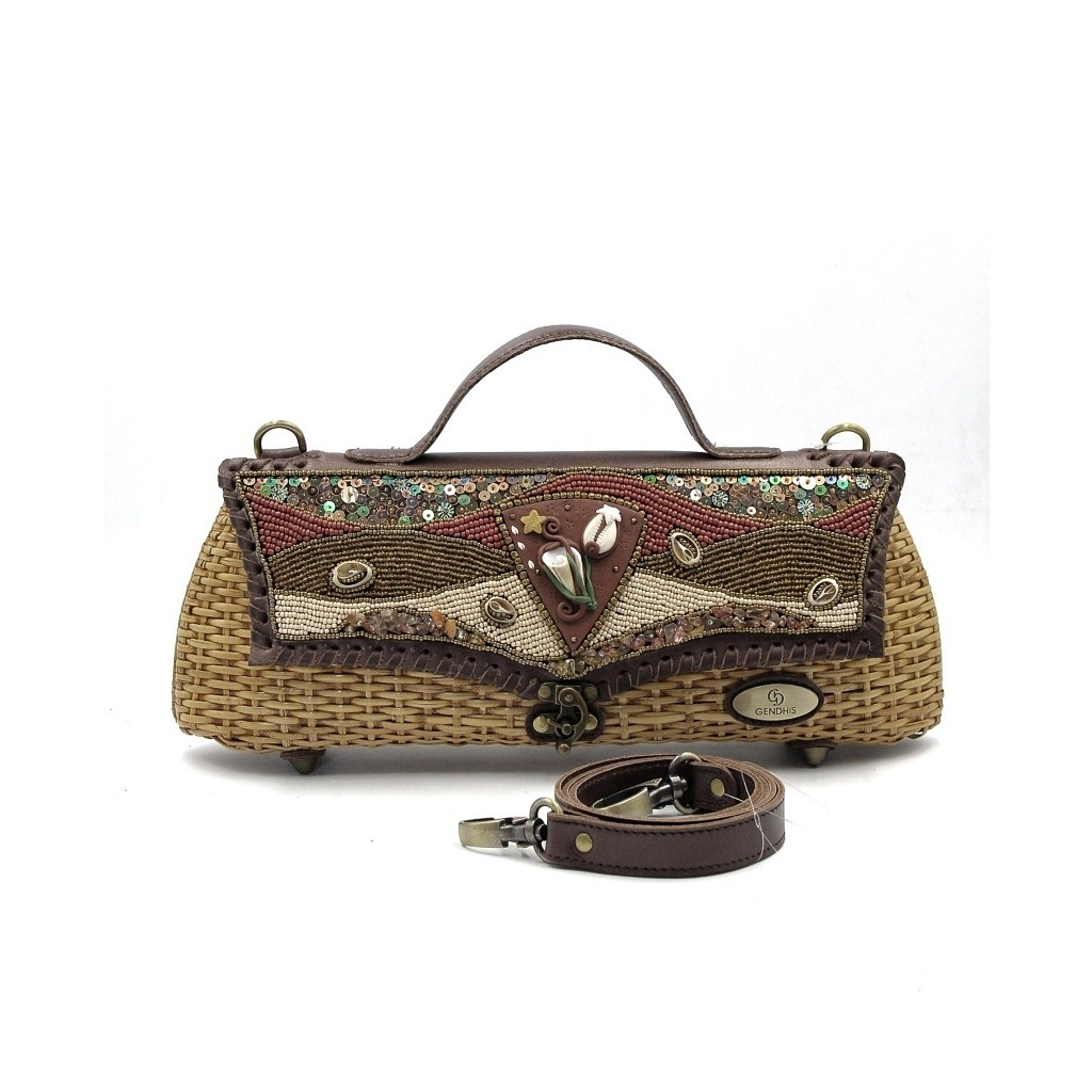 TAS ROTAN TAPANA UNIK LEATHER - HANDMADE KHAS JOGJA