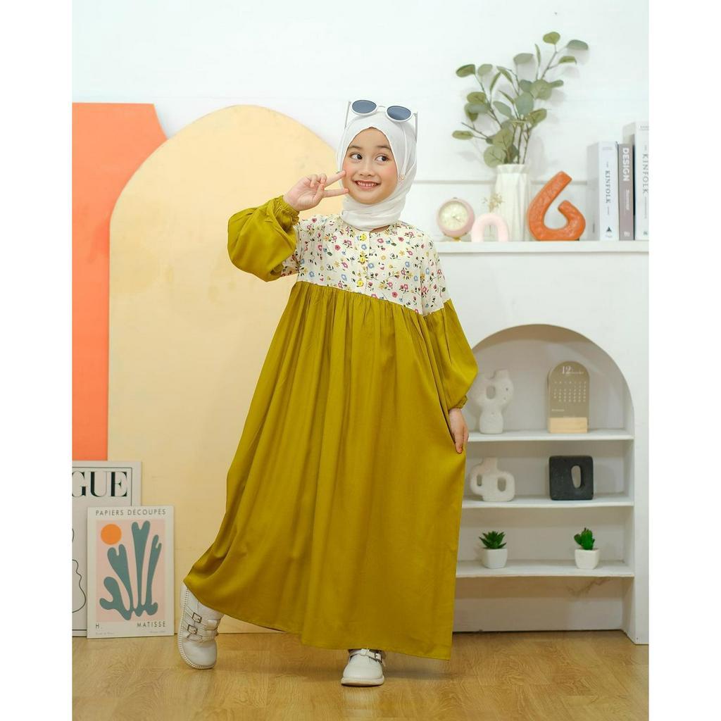 Murah Gamis Raya motif (Gamis Saja) Elegan