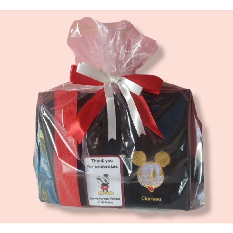 tas kanvas custom costum tas mickey hampers souvenir