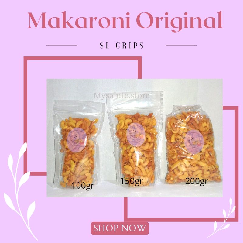 

MAKARONI PIPA VIRAL GURIH RENYAH TERMURAH HOMEMADE TERLARIS