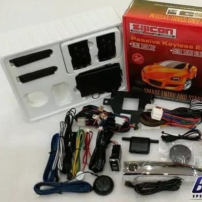 Aksesories Eksterior Mobil Alarm I Smart Keyless Pke / Ismart Silicon Khusus Toyota &amp; Honda Pnp