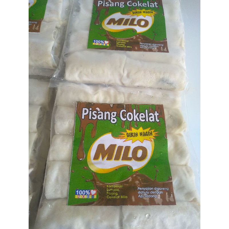 

Pisang Lumer MILO isi 10pcs