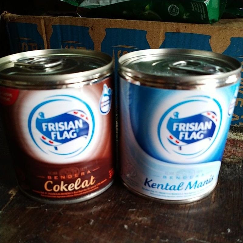 

susu Frisian flag kaleng 370 g