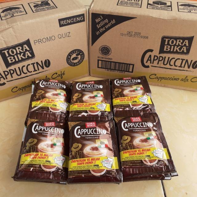 

Kopi Tora Bika Cappucino Isi 120 Pcs / Karton