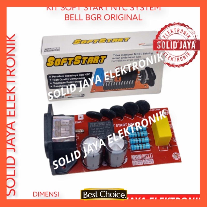 KIT SOFT START POWER SOFTSTART BELL BGR SOFT START NTC AUTO SOFT START