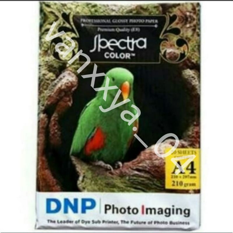 Kertas Foto Spectra Photo Paper 210gram 20piece/pax