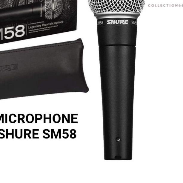 ➨ NB MIC SHURE SM-58 MIC MIK MICROPHONE MIKROFON SHURE SM58 MIC KABEL DYNAMIC KARAOKE MIKROPON ➤