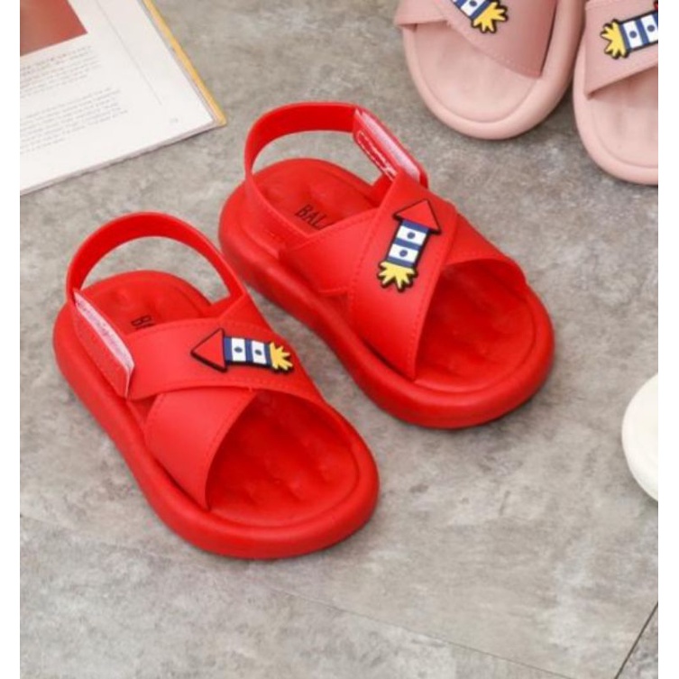 SANDAL TALI BELAKAN ANAK PEREMPUAN SELOP SILANG TERBARU SANDAL ANAK IMPORT TRENDY KEKINIAN NYAMAN