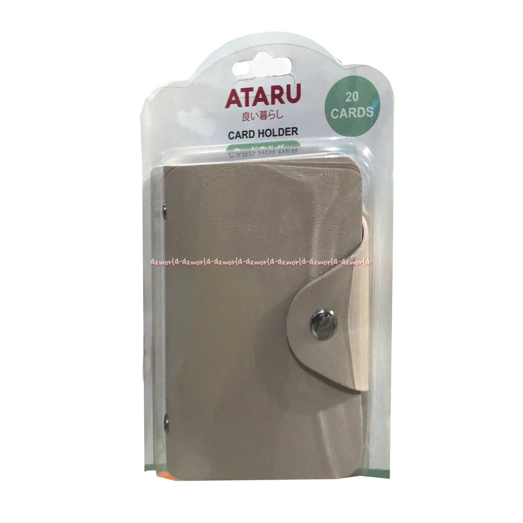 Ataru Card Holder 20Card Tempat Kartu ATM Kartu Kredit 20 Kartu