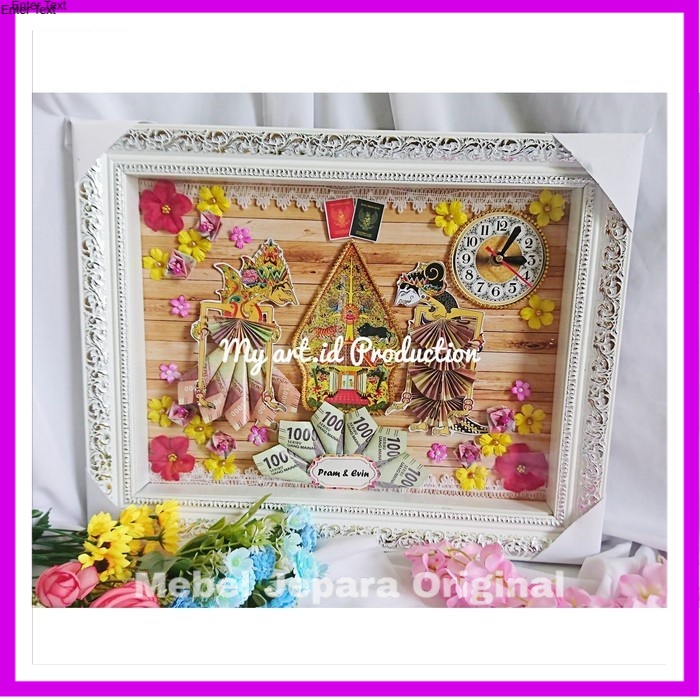 mahar nikah murah/kotak Seserahan/mahar uang asli