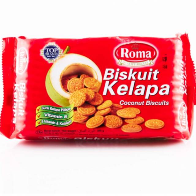 

Roma biskuit kelapa 300g