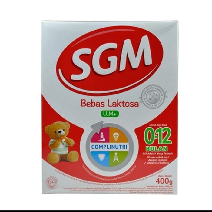 Susu Anak SGM bblr LLM/BBLR 400gr dan Lactogen Bebas Laktosa/BBLR 400gr Surabaya