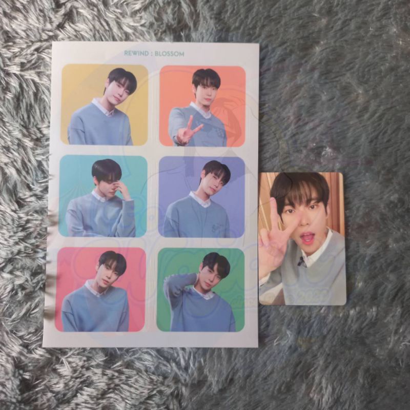 DOYOUNG NCT PHOTOCARD REWIND BLOSSOM PC DOY FOLDED POSTER