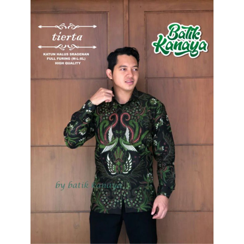 Kanaya Baju Batik Pria TIERTA Full Furing