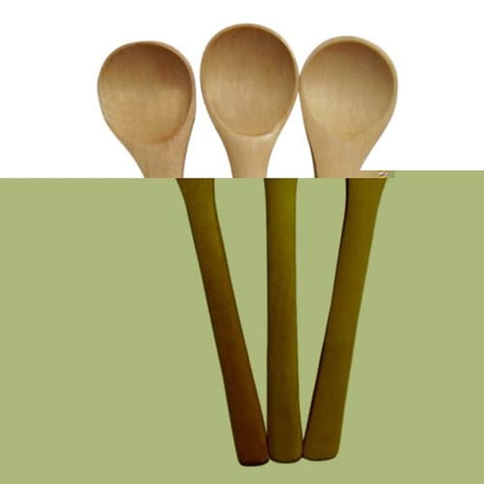 Healthy Wooden Ice Cream Spoon